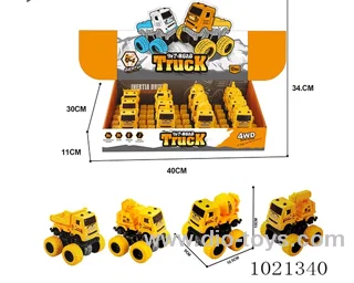 12pcs double friction car in Display box