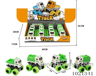 12pcs double friction car in Display box