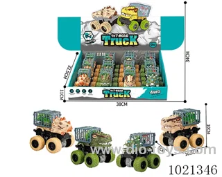 12pcs double friction car in Display box