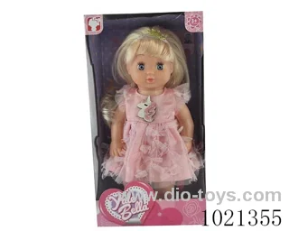 25cm  doll in window box