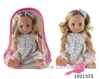 35cm doll in PVC packsack