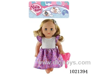 35cm doll with  ornament in PP bag with header
