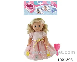 35cm doll with  ornament in PP bag with header