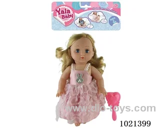 35cm doll with  ornament in PP bag with header