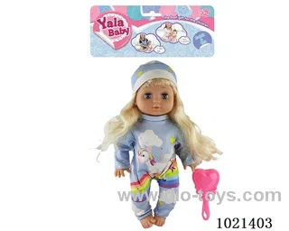 35cm doll with  ornament in PP bag with header