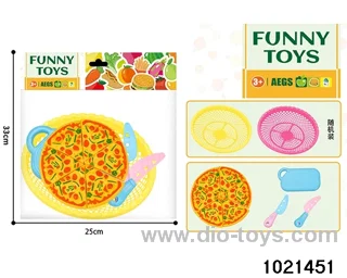 9pcs Slice and Dice Pizzas in pe bag with header