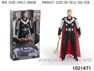 12inch Avengers doll with IC&light in  display box