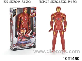 12inch Avengers doll with IC&light in  display box