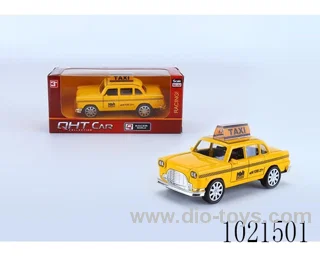 1:32 pull back alloy car (the door can open )in window box