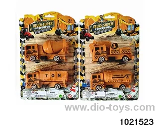 2pcs Pull back car in Blister card