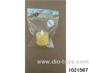 LED candle light 0PP installed (yellow shell white wick (micro-flash)) in opp bag