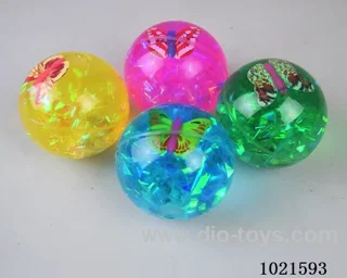 5.5CM Bouncy Ball with flash in Display box
