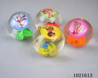 5.5CM Bouncy Ball with flash in Display box