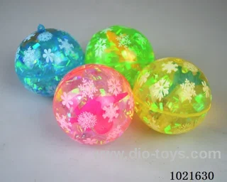 7.5CM Bouncy Ball with flash in Display box