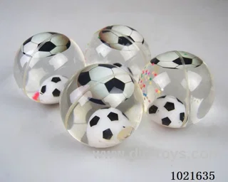 10CM Bouncy Ball with flash in Display box
