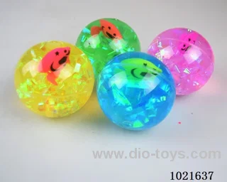 5.5CM Bouncy Ball with flash in Display box