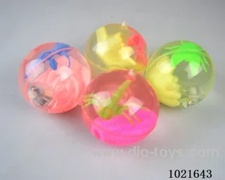 10CM Bouncy Ball with flash in Display box