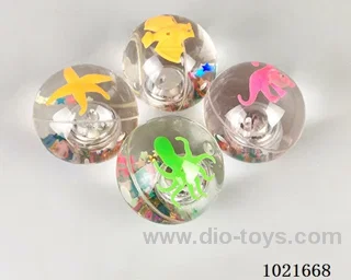 6.5CM Bouncy Ball with flash in Display box