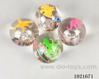 10CM Bouncy Ball with flash in Display box