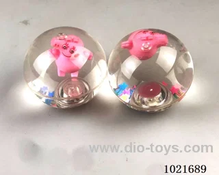 7.5CM Bouncy Ball with flash in Display box