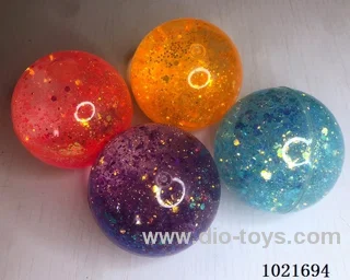 5.5CM Bouncy Ball with flash in Display box