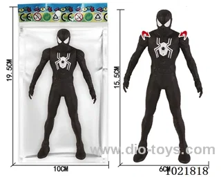 6.5inch Spider-Man with light (could movable joint)in Opp bag