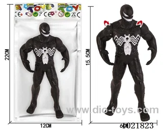 6.5inch venom with light (could movable joint)in Opp bag
