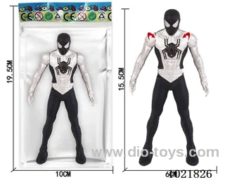 6.5inch Spider-Man with light (could movable joint)in Opp bag