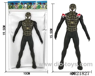 6.5inch Spider-Man with lightin PP bag with header