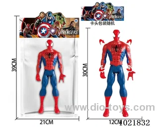 12inch Spider-Man with light&music in PP bag with header