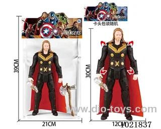 12inch Thor with light&music in PP bag with header
