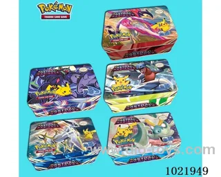 Pokemon in color box
