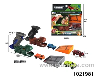Catapult alloy flying car in window box