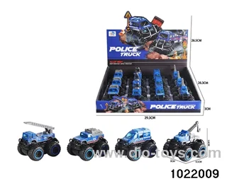 Double inertia alloy buggy in display box