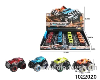Double inertia alloy buggy in display box