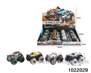 Double inertia alloy buggy in display box