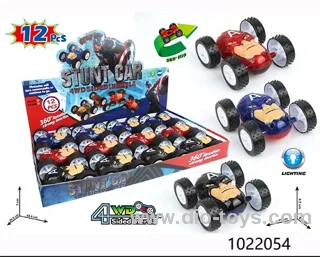 12pcs friction car with light