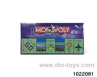 Monopoly of the Global Village in color box