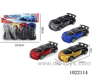friction car in PP bag with header