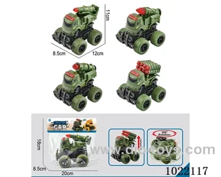 Collision deformation friction car in PP bag with header