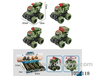 Collision deformation friction car in Display box