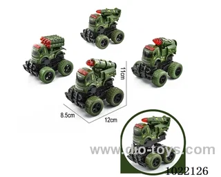 Collision deformation friction car 4sets mixed loading in OPP bag