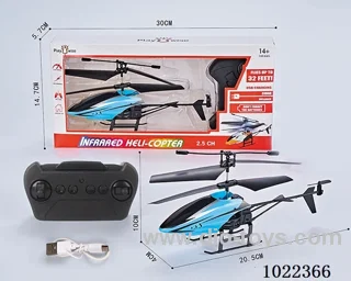 2ch RC helicopter with  Infrared function in window box