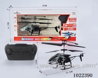 2ch RC helicopter with  Infrared function in window box