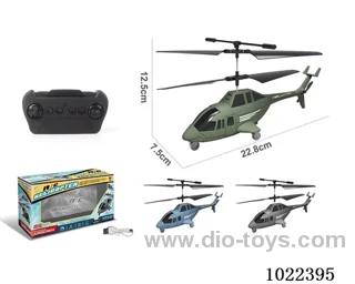 2.5ch RC aircraft with gyroscope 3color mixed loading in window box