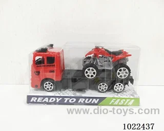 Inertial car 2color mixed loading in PVC cover