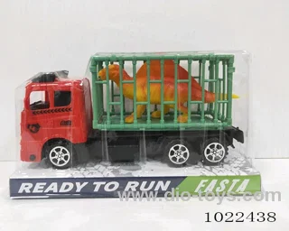 Inertial car 2color &2set mixed loading in PVC cover