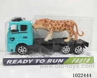Inertial car 2color &2set mixed loading in PVC cover