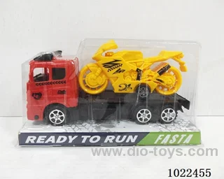 Inertial car 2color mixed loading in PVC cover