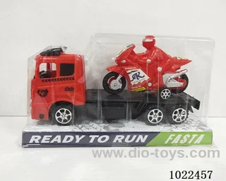 Inertial car 2color mixed loading in PVC cover
